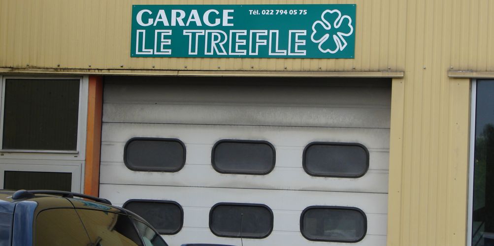 garage le trefle plan les ouates geneve