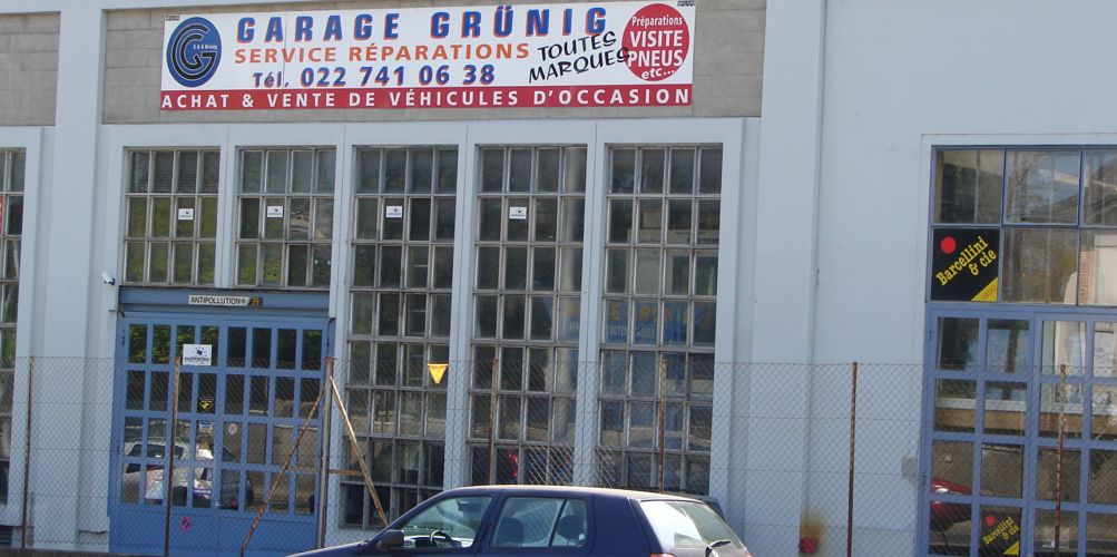 garage grunig avenue de chatelaine geneve