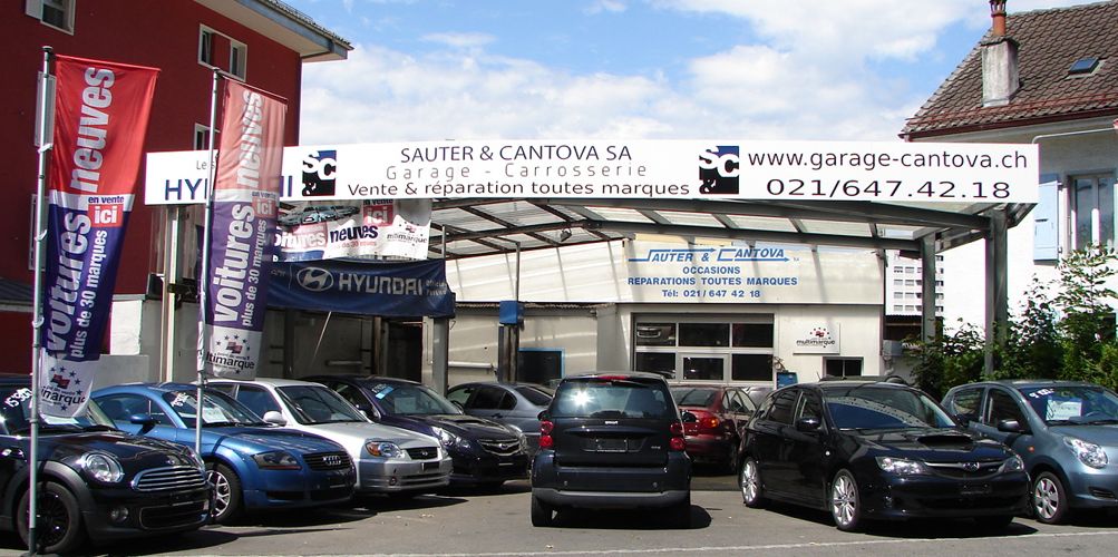 garage sauter et cantova lausanne