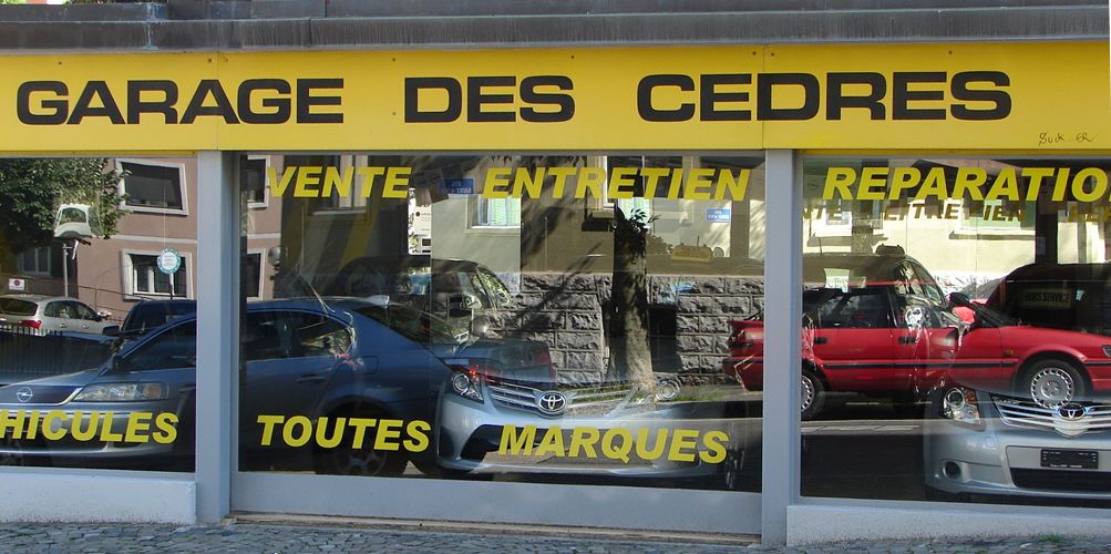 garage des cedres et taxi cab lausanne