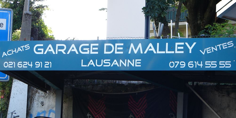 garage malley lausanne