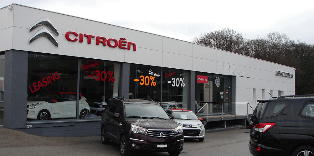 garage citroen gland