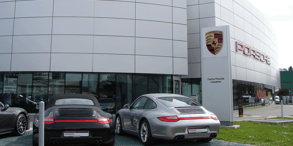 garage porsche lausanne crissier