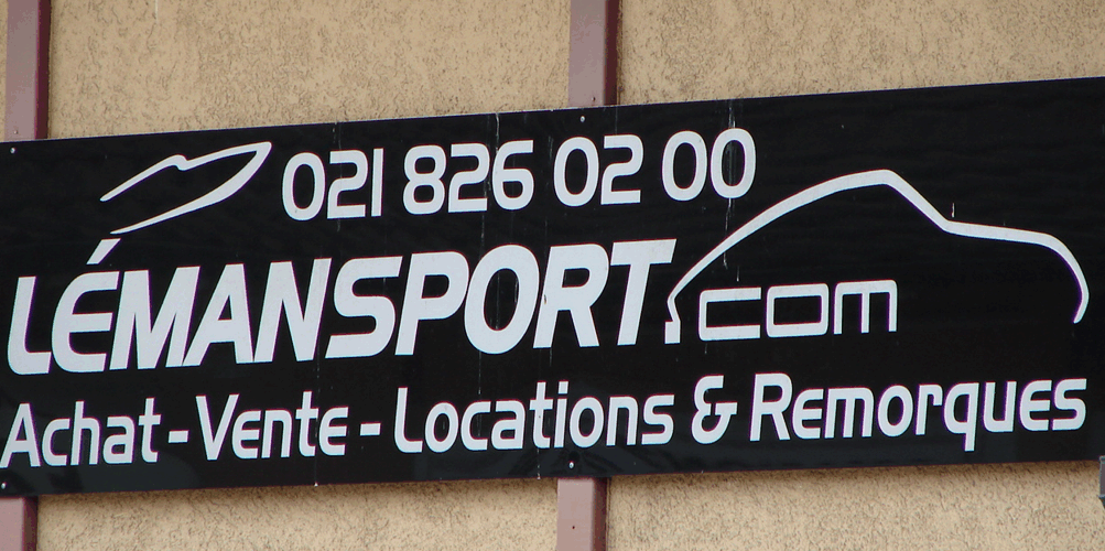 garage vente location voiture renens