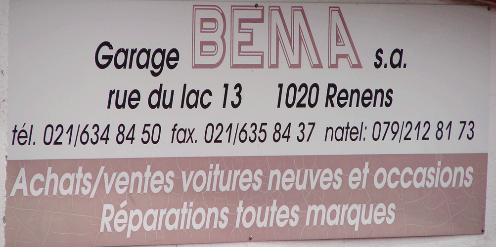 garage reparation voiture renens