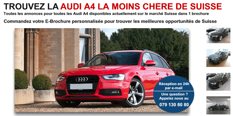 audi a4 pas cher suisse