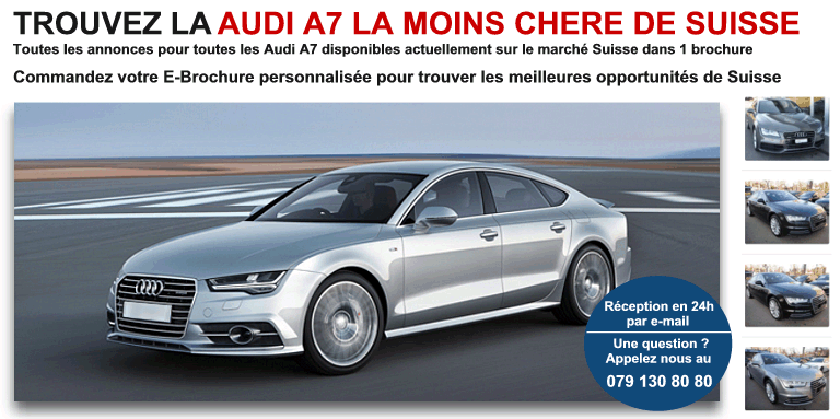 audi a7 pas cher suisse