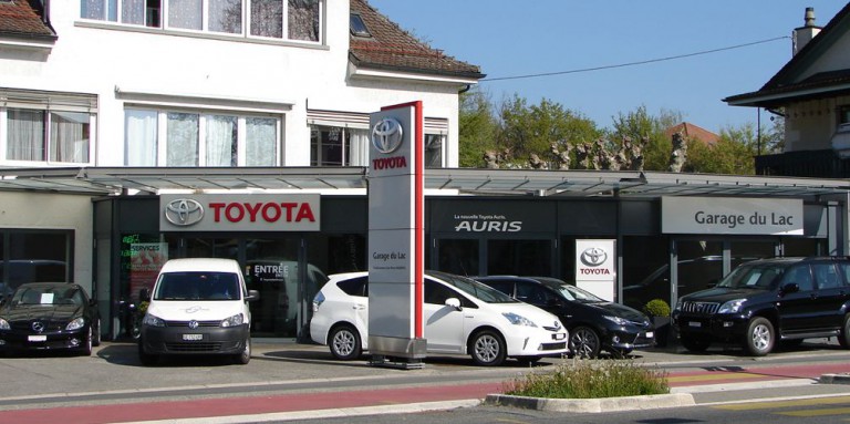 toyota occasion garage du lac bellevue geneve