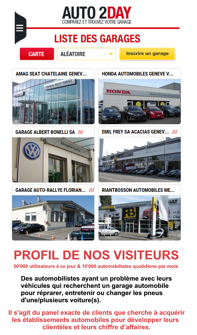 acquisition et fidelisation des clients pour les garages automobiles suisse