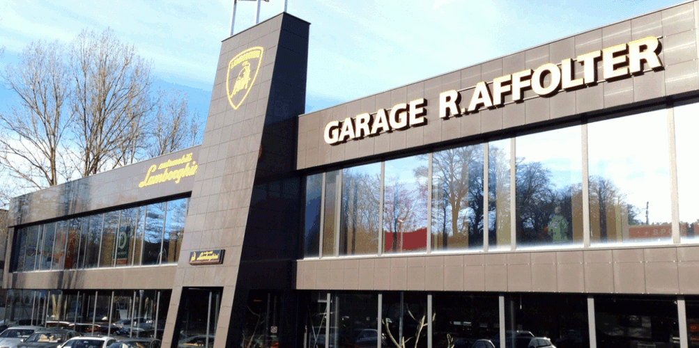 garage lamborghini porrentruy jura