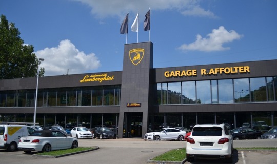 garage lamborghini porrentruy jura