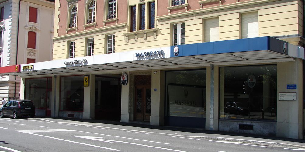 garage ferrari maserati lausanne