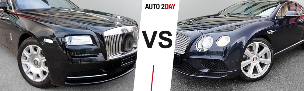 bentley continental gt vs rolls royce wraith