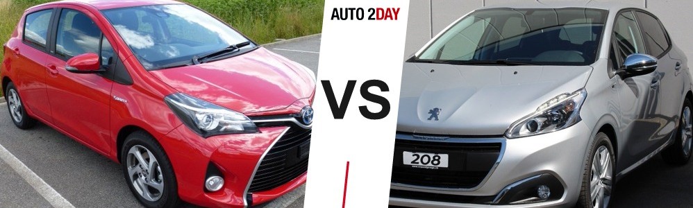 toyota yaris 2016 vs peugeot 208 2016