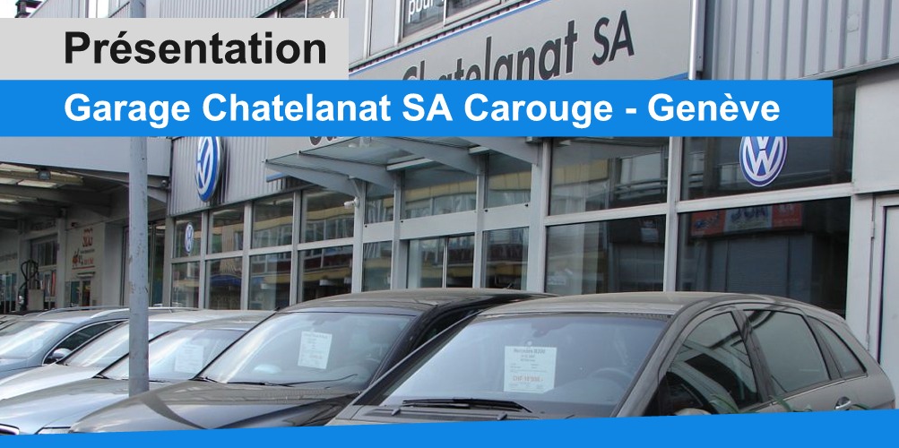 garage chatelanat carouge geneve