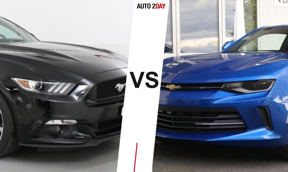 avis et comparatif ford mustang 2016 vs chevrolet camaro 2016