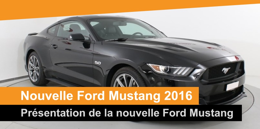 avis et comparatif ford mustang 2016 suisse