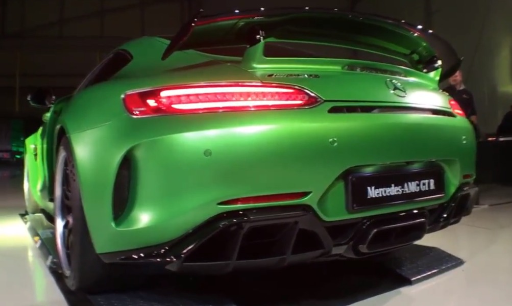 mercedes amg gtr 2016 verte