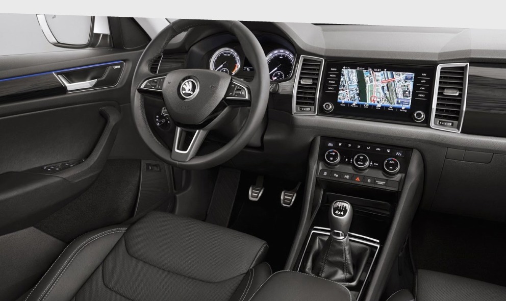 interieur skoda kodiaq 2017 avis