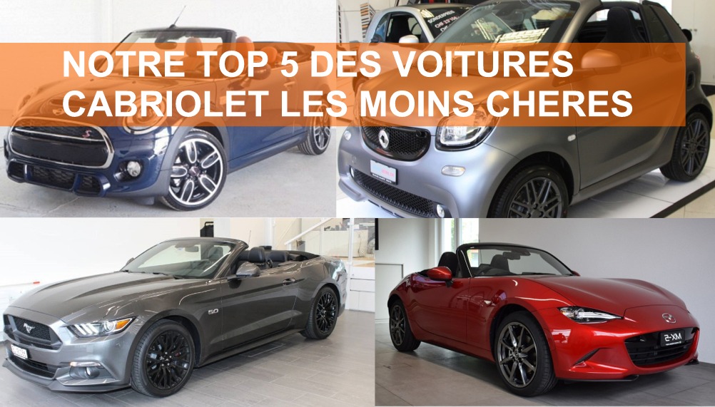 meilleures voitures cabriolet pas cheres 2017