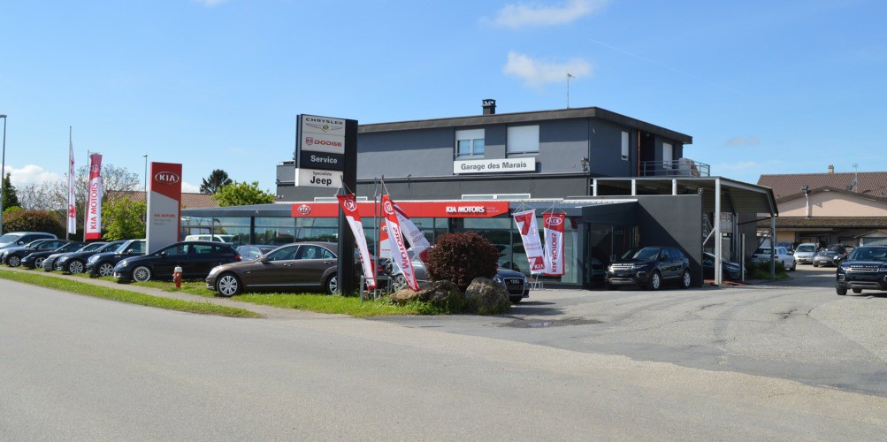 garage des marais kia jeep duillier