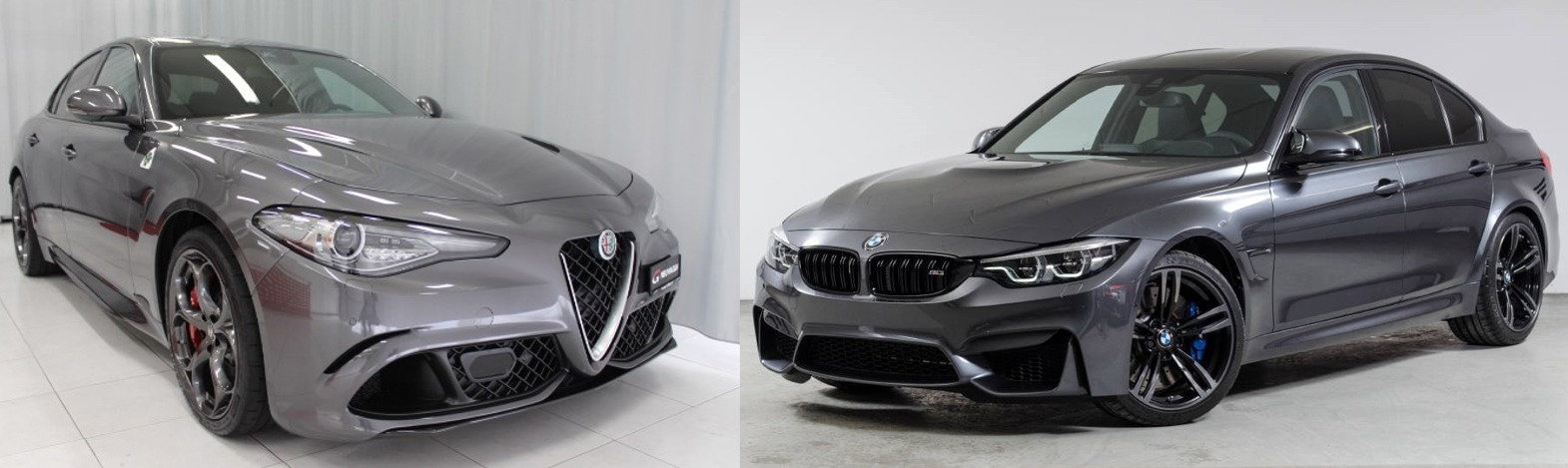 bmw m3 vs alfa romeo giulia 2017 comparatif et avis exterieur des voitures