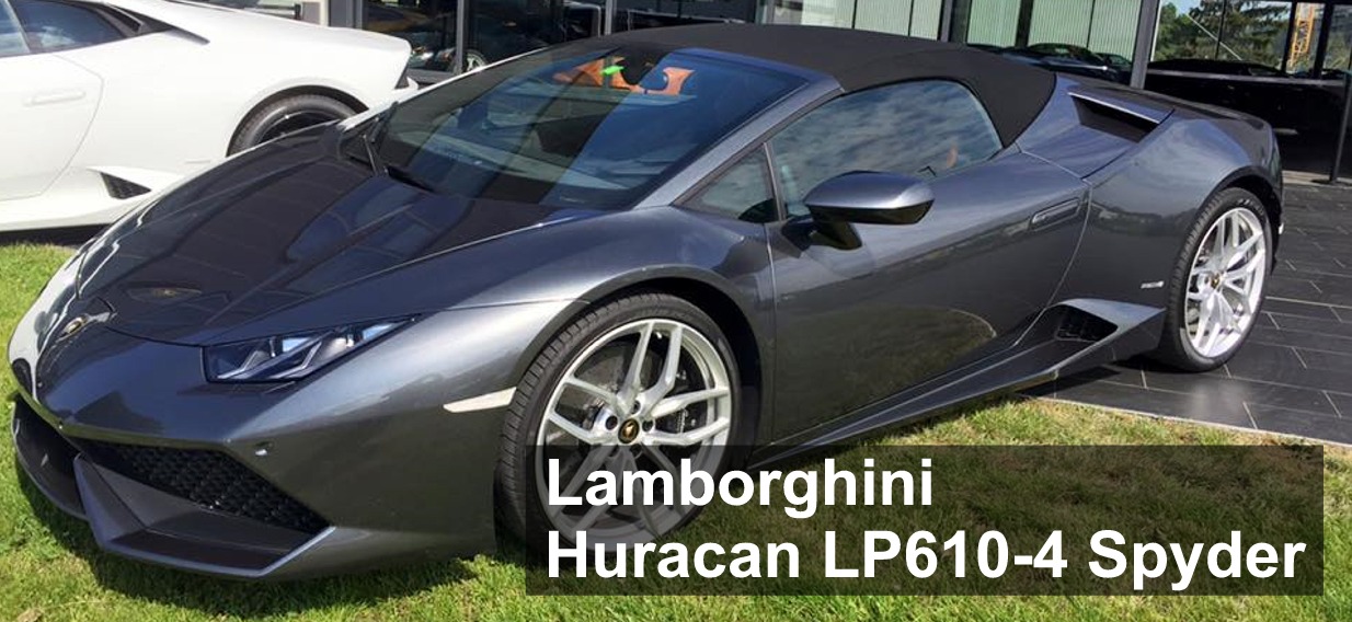 lamborghini huracan lp610-4 spyder 2017